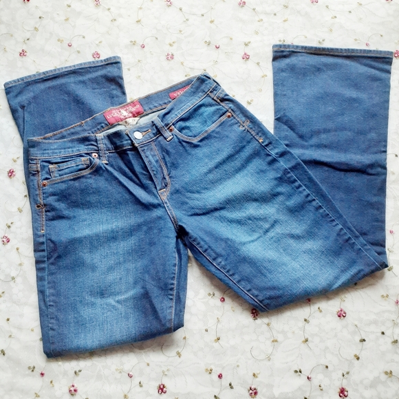 Lucky Brand Sofia Boot Ankle Jeans Dark Wash 8/29 - Picture 5 of 8